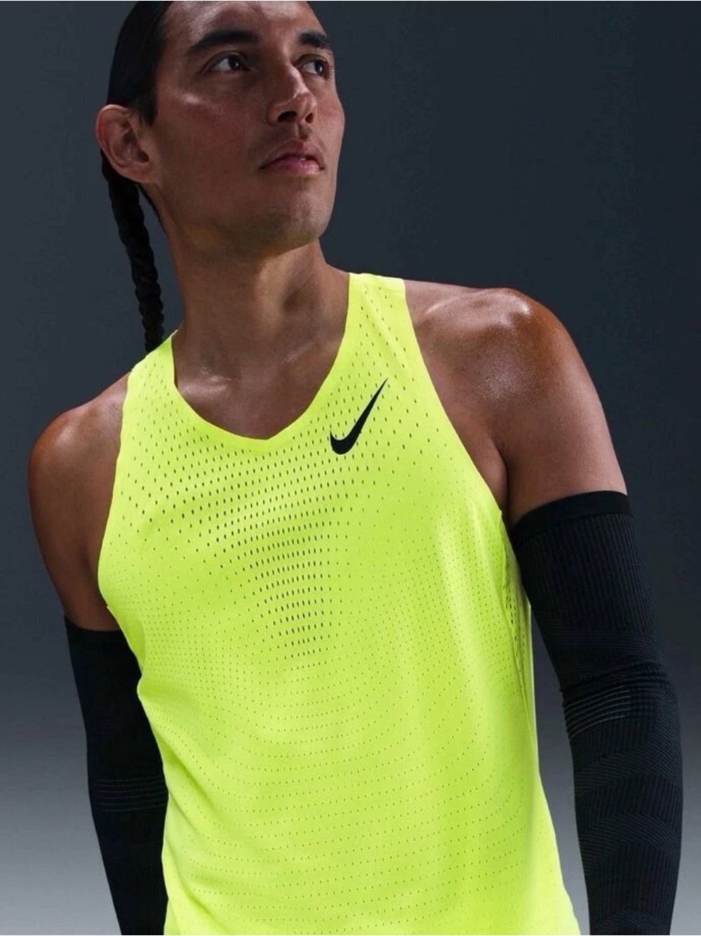 Men's Sz- Nike DRI-FIT ADV Aeroswift Pro Elite Running Singlet NWT FN4231-702